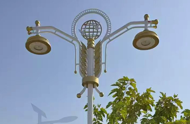Custom Garden Lighting Project in Turkmenistan