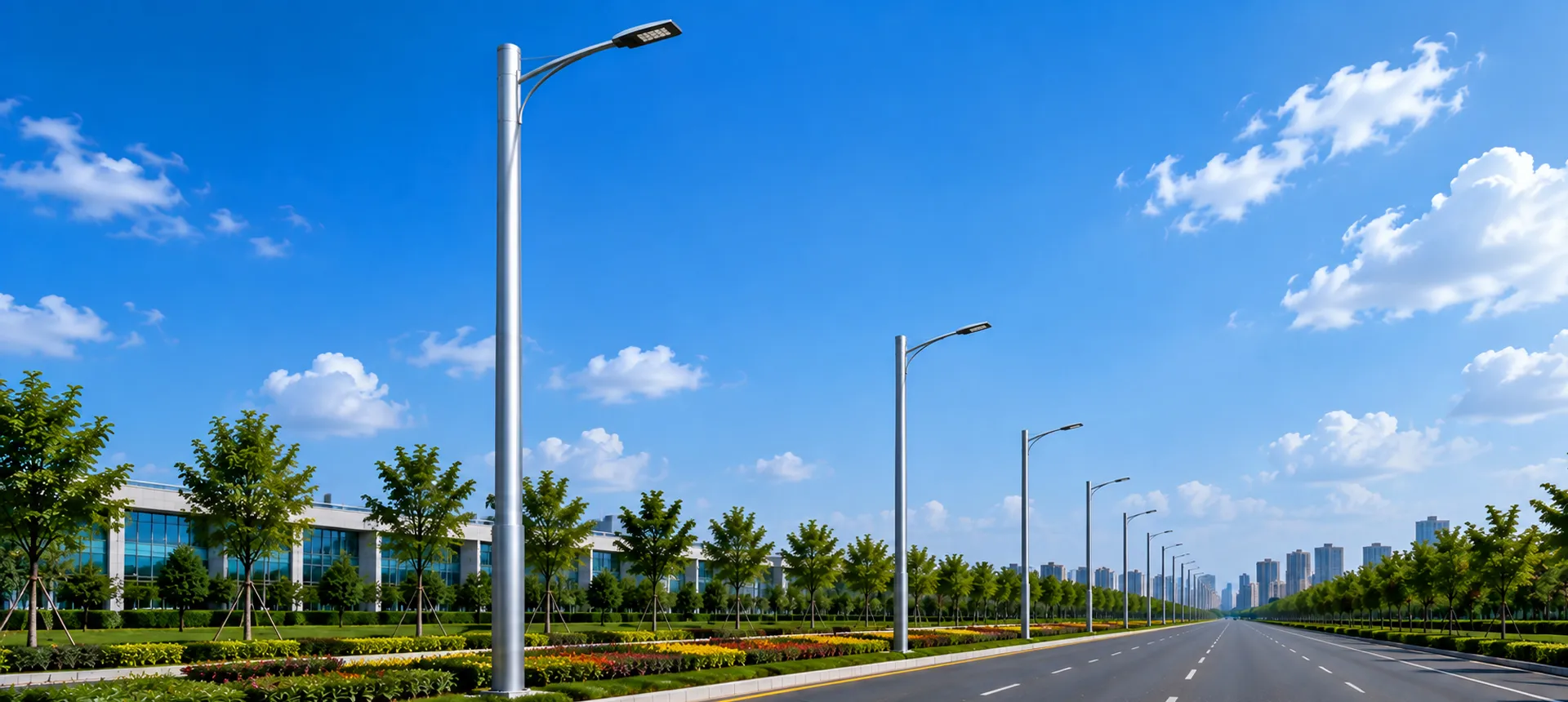Round Steel Pole Manufacturer | Phoebus Lighting