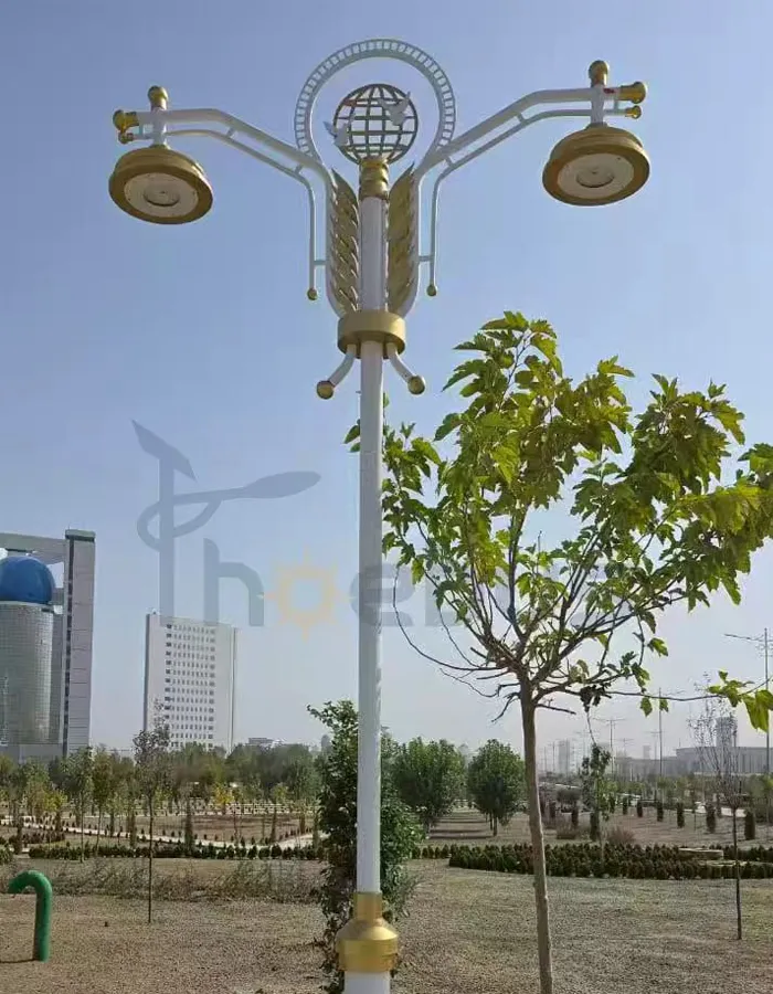 Turkmenistan Custom Garden Lighting Project Description