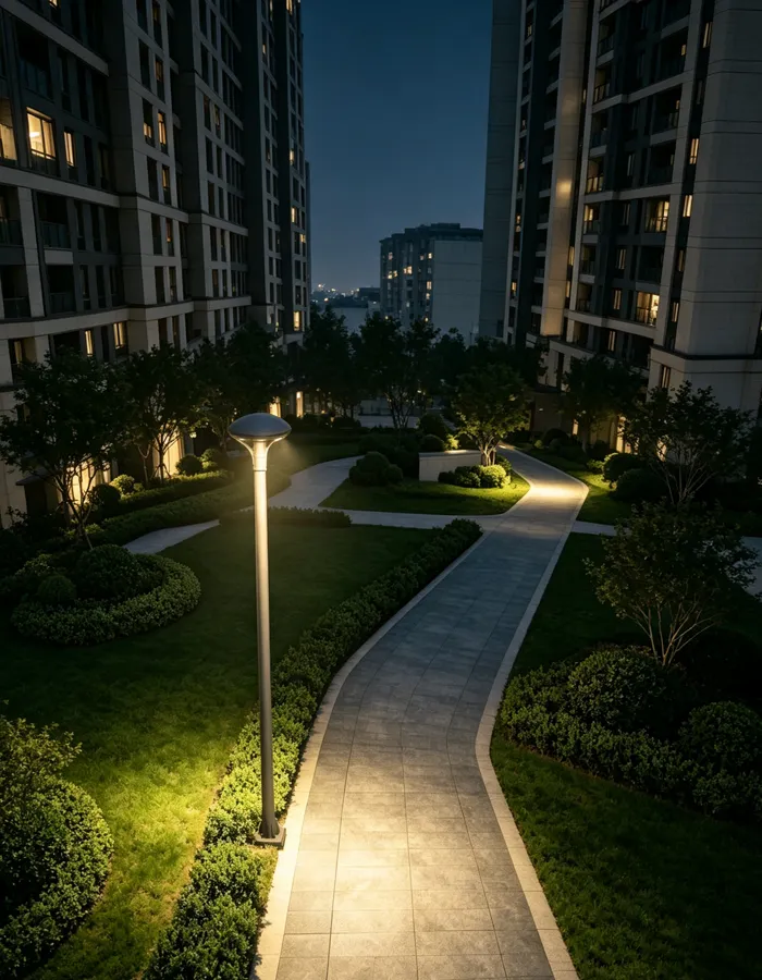 Saudi Arabia LED Garden Light Project Description