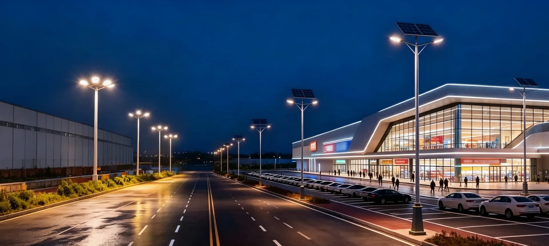 Commercial Lighting System | Street Light & Light Pole