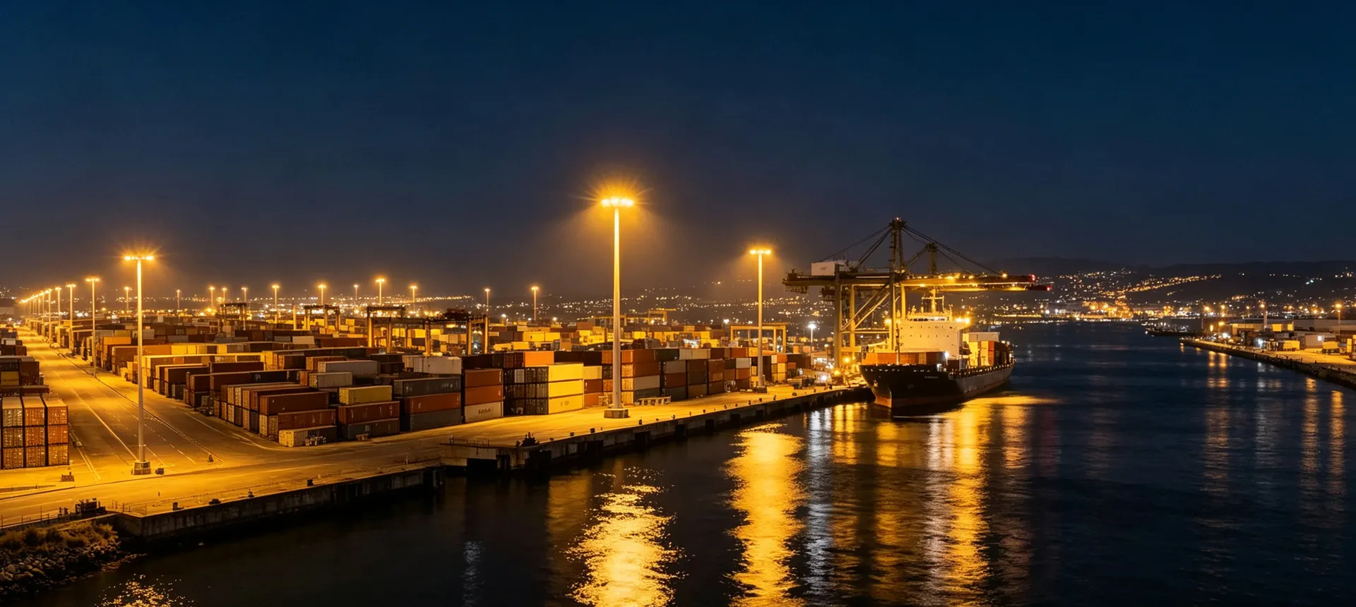 Port Lighting System | Street Light & Light Pole