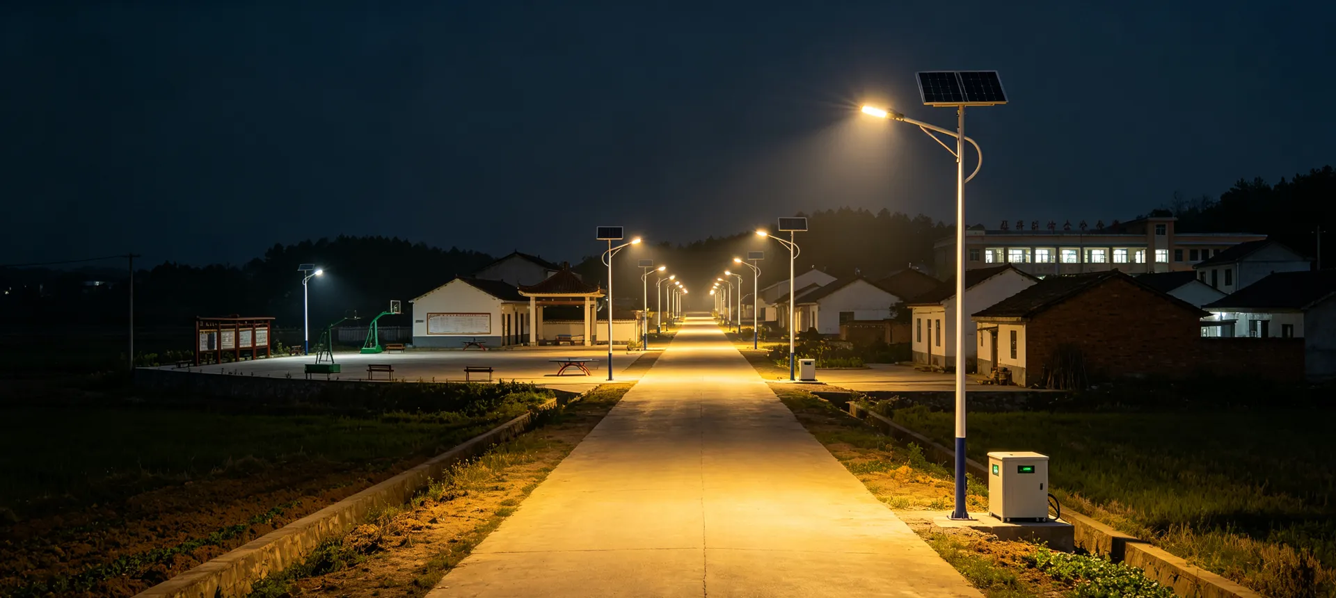 Rural Lighting System | Street Light & Light Pole