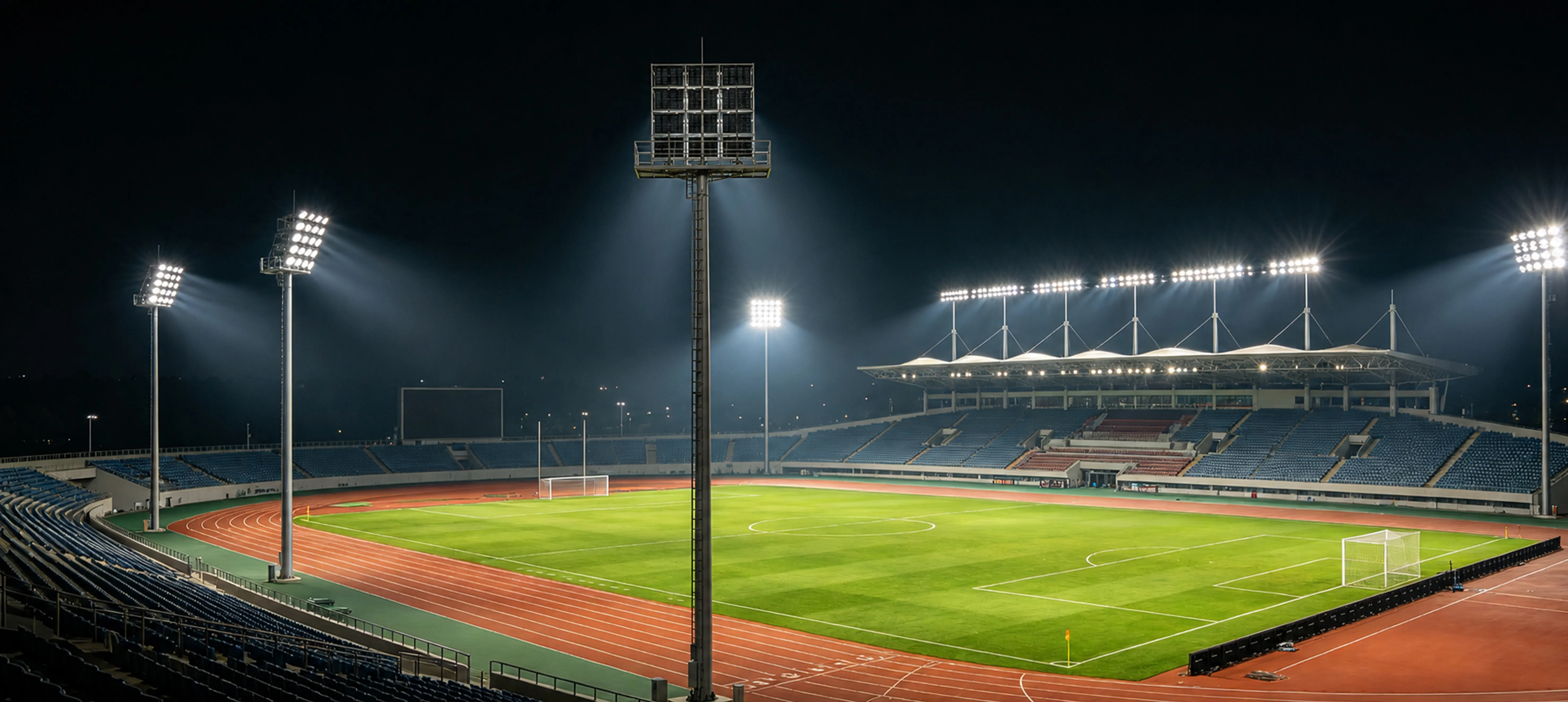 Sports Lighting System | Street Light & Light Pole