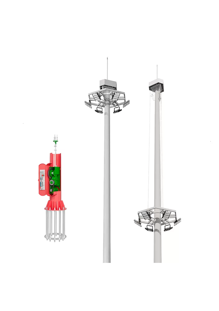 high mast with lifting system price