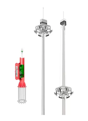 High Mast with Lifting System