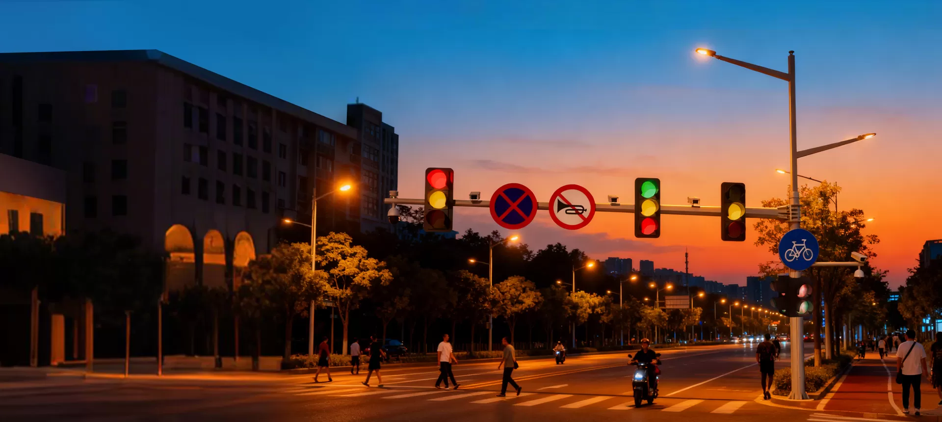 Integrated Light Pole