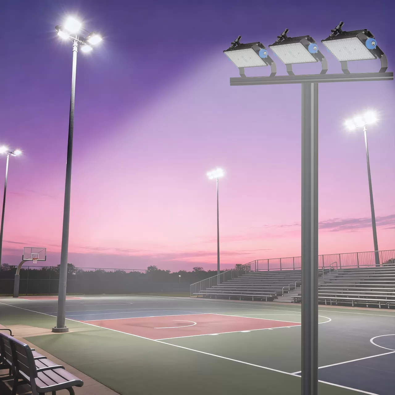 Outdoor Sports Court Lighting