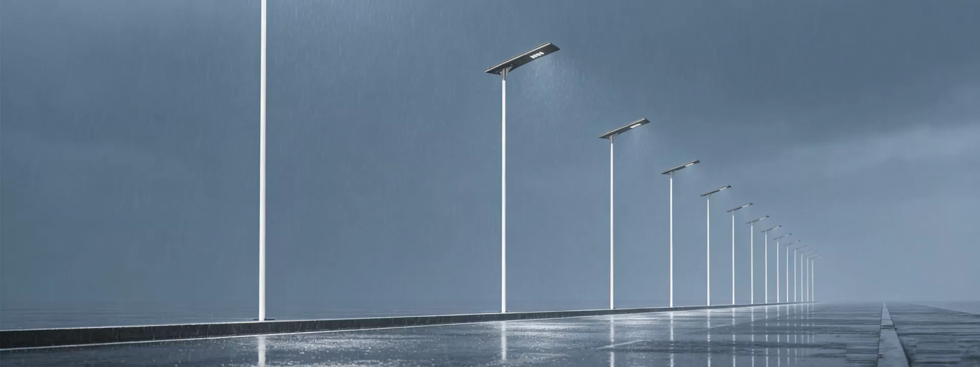 Product Application of Auto clean All-in-One Solar Street Light