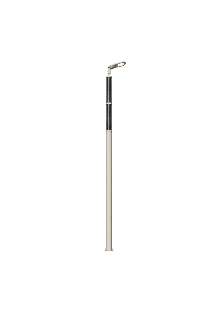 semi flexible solar pole light price