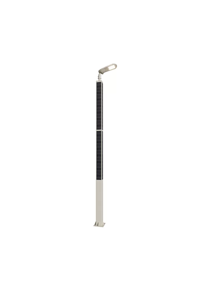 square solar pole light price