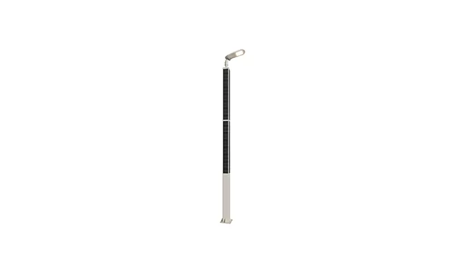 Square Solar Pole Light