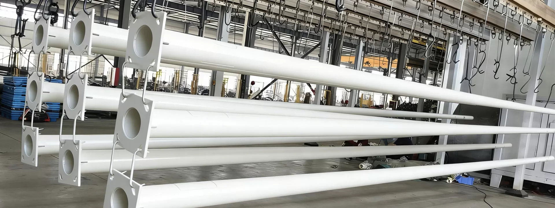 Suitable Locations for Powder-Coated Poles