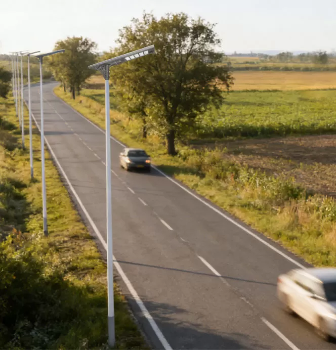 Working Principle of Smart Solar Street lights